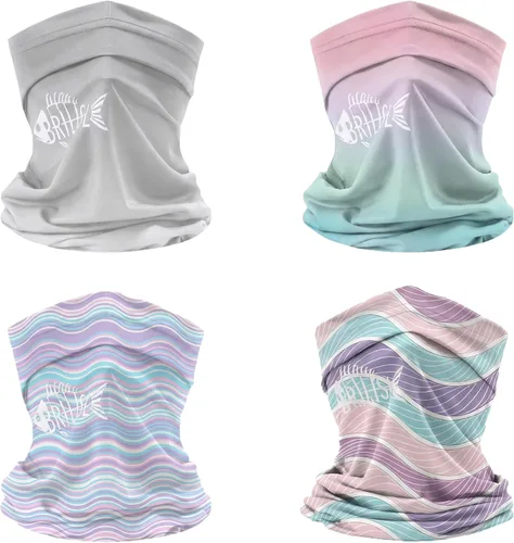 Vista 21 de Polaina de cuello con protección solar UPF 50, 13 en 1, multifuncional, para senderismo, pesca, ciclismo