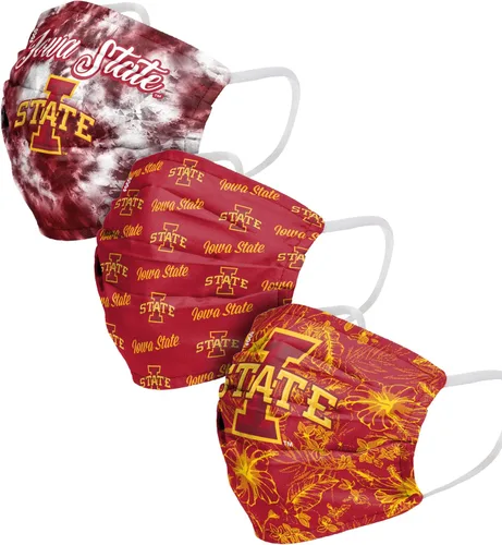 Vista 34 de FOCO - Cubrebocas reutilizable y lavable con logo del equipo NCAA para el partido