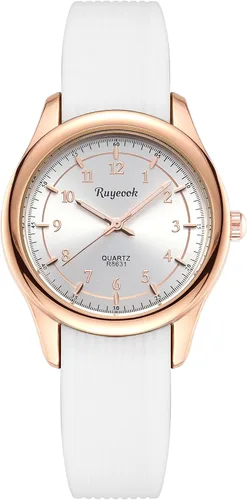Vista 10 de Reloj de enfermera impermeable para mujer, reloj analógico de enfermería con segunda mano, esfera de fácil lectura