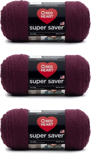 Vista 103 de Red Heart Hilo Super Saver, paquete de 3, camuflaje, 3