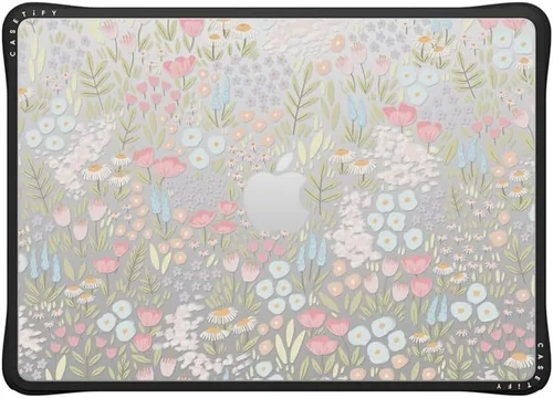 Vista 58 de CASETiFY Impact - Funda para MacBook Air de 13 pulgadas (M1/Intel) [esquinas de impacto acolchadas/resistente a los arañazos/agarre antideslizante]