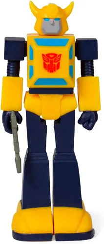 Vista 2 de Super7 Transformers Bumblebee Figura de reacción de 3.75 pulgadas