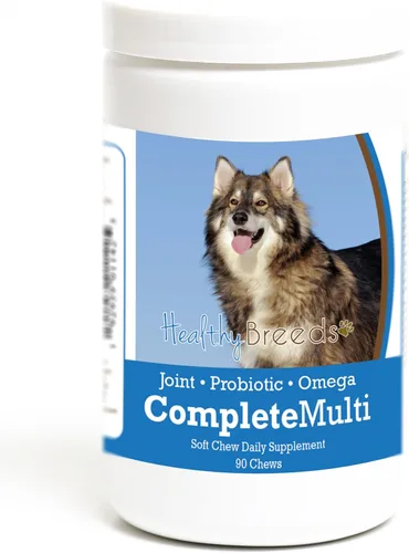 Vista 49 de Healthy Breeds Affenpinscher todo en uno multivitamínico suave masticable 60