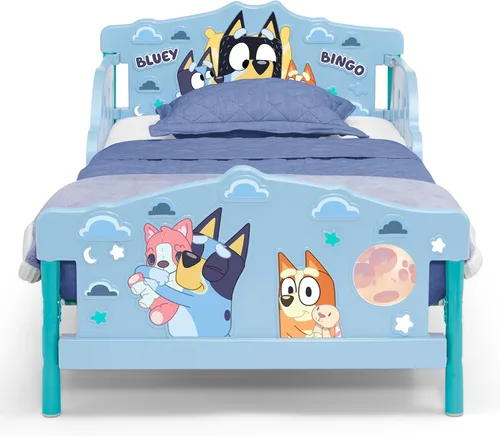 Vista 5 de Delta Children - Cama infantil Bluey 3D, color azul