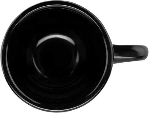 Vista 2 de G.E.T. C-1004-BK - Taza de café expreso de melamina, 3 onzas, color negro (juego de 12)