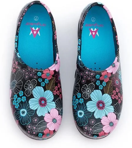 Vista 4 de Anywear SR Angel Nursing Shoes Women- Clogs for Women & Men Chefs Kitchen Nurses Waterproof Non Slip Work Shoes Slip On Shoes Women