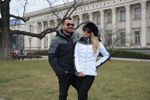 Vista 3 de DIEL SPORT FEMA - Chaqueta de plumón de esquí para mujer, impermeable, cálida, con capucha, abrigo de nieve aislado