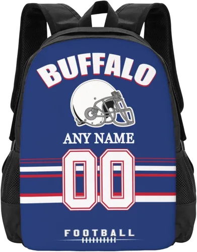 Vista 24 de Mochilas de encargo del deporte del fútbol, regalos personalizados modificados para requisitos particulares del bolso del viaje de la mochila