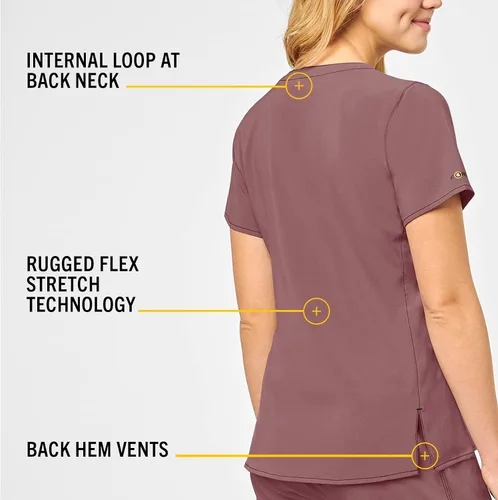 Vista 4 de Carhartt Women's Modern Fit Chest Pocket Top