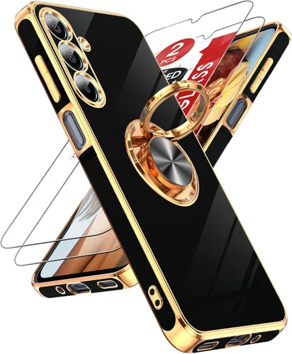 Vista 16 de LeYi Funda para iPhone XR: con Protector de Pantalla de Vidrio Templado [Paquete de 2] Soporte de Anillo Giratorio de 360°, Soporte Magnético