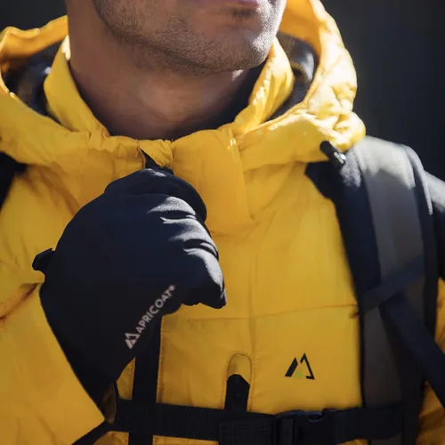 Vista 21 de Apricoat EcoDown Jacket - Chaqueta acolchada con capucha ligera y resistente al agua - Abrigo de invierno resistente al viento con aislamiento