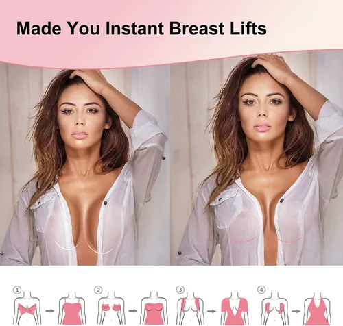 Vista 3 de Cinta adhesiva para senos, cinta para levantamiento de senos, cinta Bob para senos grandes, cinta transpirable de empuje, cinta corporal impermeable