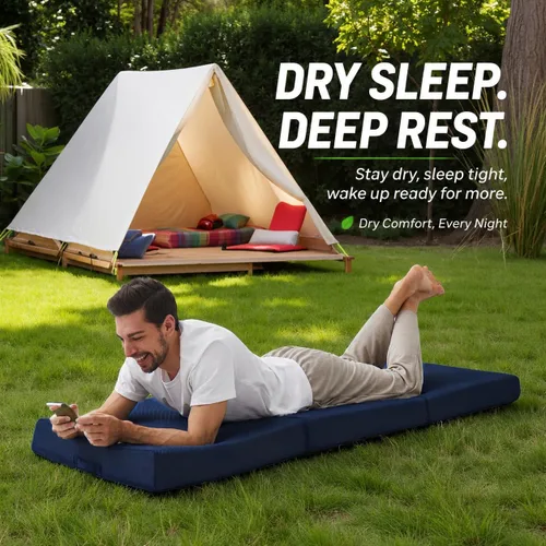 Vista 11 de Jamdok Sleeping Mats for Adults,Memory Foam Trifold Mattress