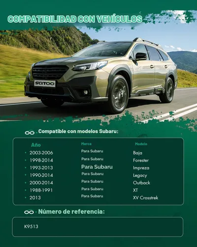 Vista 2 de SCITOO 2pcs Suspensión Kit 2 Frente Inferior Bola Juntas Para 1993-2014 Para Subaru Impreza