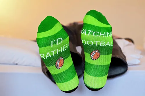 Vista 7 de Calcetines divertidos y locos para hombre, coloridos y geniales estampados en 3D, gráficos de alimentos de animales, calcetines atléticos, regalo