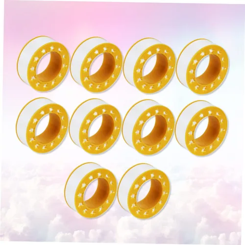 Vista 9 de Uonlytech Cinta de sellado de cinta de sellado de cinta de PTFE Cinta duradera Cinta de fugas de tubería Cinta selladora de agua Cinta de rosca