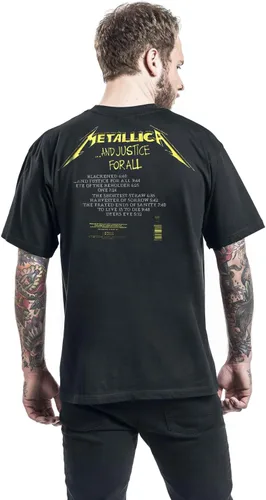Vista 7 de Metallica - Camiseta y Justicia para Todos (Tracks)