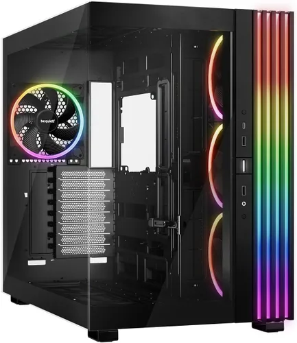 Vista 14 de be quiet! Base ligera 500 PC Caso, totalmente ventana frontal y panel