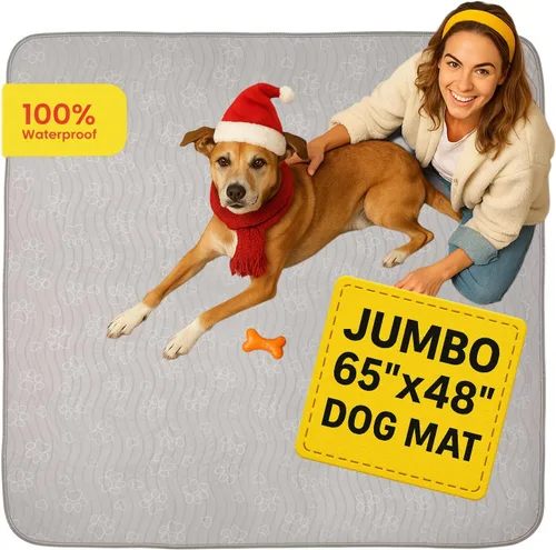 Vista 7 de IMPROVIA® Almohadilla reutilizable para cachorros, impermeable, extra absorbente, lavable para entrenamiento de perros, parto y más, protege tus