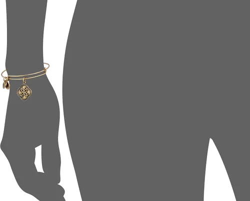 Vista 3 de Alex and Ani Pulsera esclava con dijes "Aliento de vida