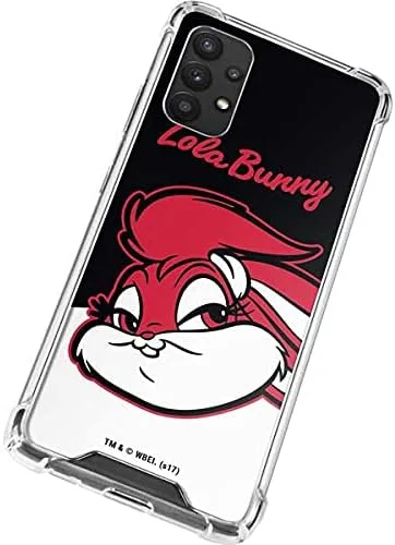 Vista 2 de Skinit Clear Phone Case Compatible with Galaxy A32 5G - Officially Licensed Looney Tunes Retro Lola Bunny Design