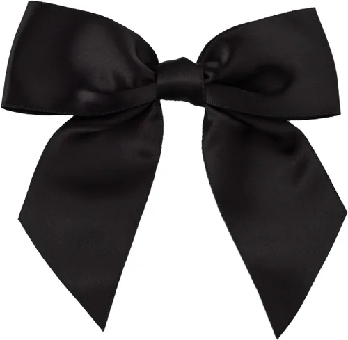 Vista 34 de 7Rainbows 50 mini lazos de satén negro de 1.5 pulgadas para manualidades, costura, álbumes de recortes, boda y envoltura de regalos