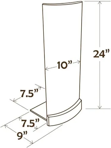 Vista 10 de Sofa-scratcher. Poste de rascado para gatos, esquinero para sofás. Protector de muebles, Beige