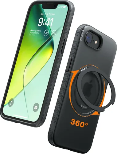 Vista 17 de TORRAS - Funda con soporte magnético 360° para iPhone 17 Pro Max de 6.9 pulgadas, compatible con MagSafe, protección 4X de grado militar, delgada