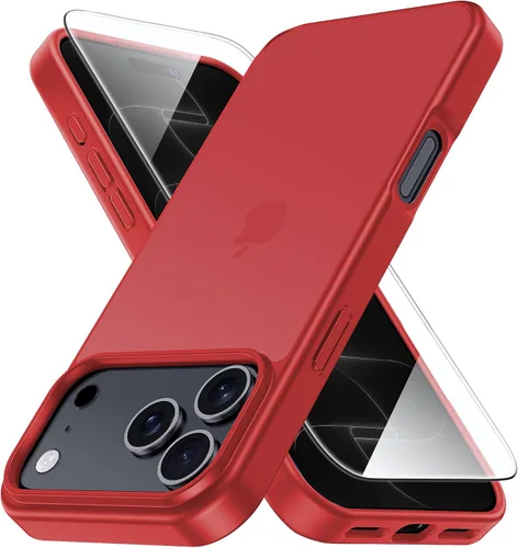 Vista 97 de Yriklso Funda 3 en 1 para iPhone Air, 1 protector de pantalla + 1 lente de cámara, a prueba de golpes para iPhone Air, protección contra caídas