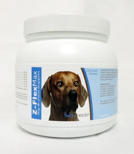 Vista 52 de Healthy Breeds Afghan Hound Z-Flex Max - Masticables suaves para cadera y articulaciones, 100