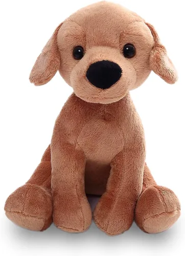 Vista 10 de Plushland Juguetes de peluche realistas de perro cachorro de 10 pulgadas, figuras de felpa navideñas para niños, bebés para jugar