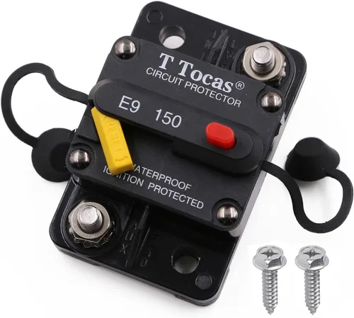 Vista 29 de E69 Interruptor de circuito de 10 A T3 con restablecimiento manual Mini de montaje en superficie IP66 Interruptor conmutable de 10 A