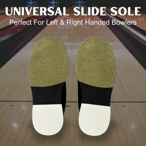 Vista 2 de Pyramid Youth Skull Black/Green Bowling Shoes - Universal Slide Soles
