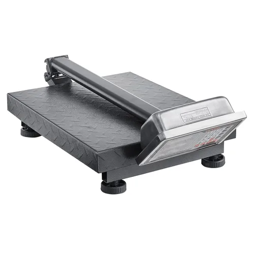 Vista 11 de VEVOR Báscula de plataforma digital para computación, carga de 660 libras, báscula de piso de computación de precisión de 0.1 libras con LB/kg