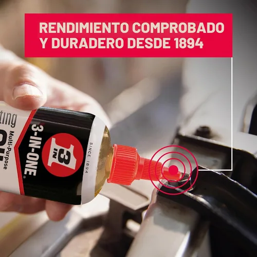 Vista 5 de 3-IN-ONE-Aceite multipropósito con pico telescópico Marksman, 4 oz