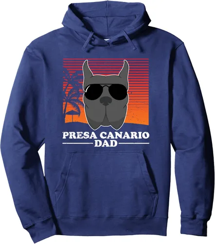 Vista 3 de Presa Canario Dad Dogo Canario Dog Owner Presa Canario Pullover Hoodie