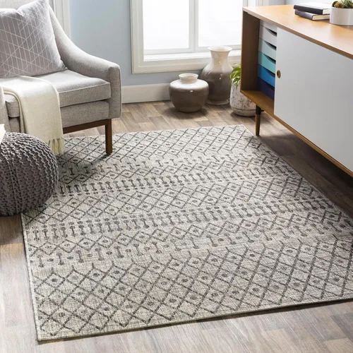 Vista 10 de Artistic Weavers Livabliss Hinata - Alfombra marroquí para exteriores, 2 pies x 2 pies 11 pulgadas, color negro