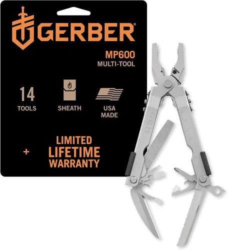 Vista 5 de Gerber Gear MP600 Multiherramienta Multi-Alicate – Fabricado en Estados Unidos – Pro Scout, 13 herramientas