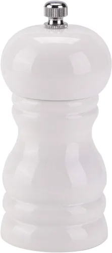 Vista 9 de uxcell Molinillo de sal y molinillo de madera de 4.5 pulgadas con grosor ajustable para condimentar, preparación de comidas, cocina, comedor
