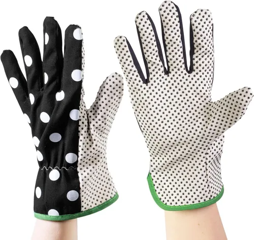Vista 3 de Kate Spade New York Guantes de jardín y de jardinería para mujer, bonito juego de herramientas de jardín con almohadilla gruesa para rodillas