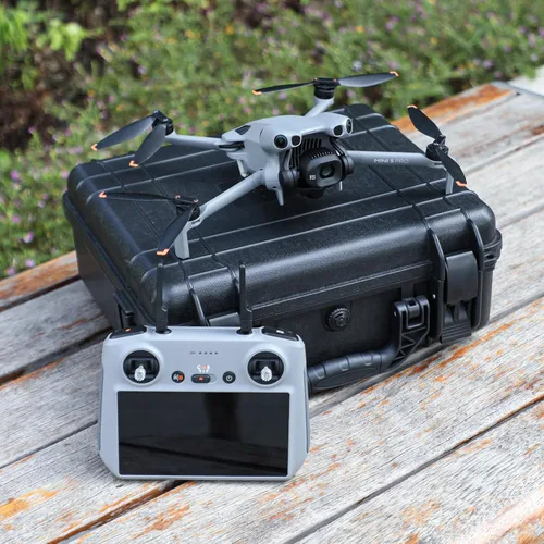 Vista 7 de FPVtosky Funda rígida de doble capa para DJI Mini 5 Pro [solo funda], funda de transporte impermeable para Mavic Mini 5 Pro/Fly More Combo/Plus