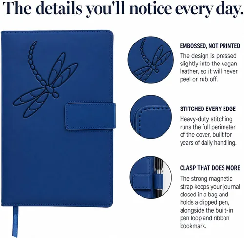 Vista 5 de The Dragonfly - Cuaderno de escritura recargable