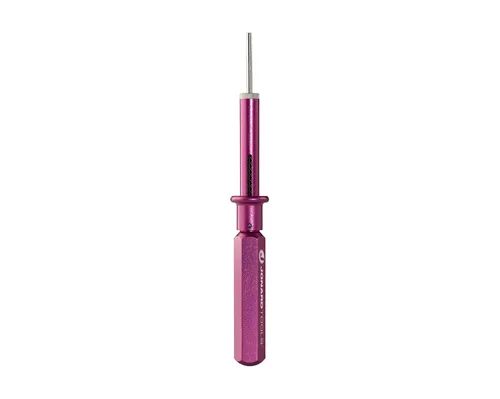 Vista 2 de Jonard Tools Herramienta de extracción R-9461 con contacto de liberación frontal y mango amarillo, tamaño de 12 contactos, 0.185 pulgadas