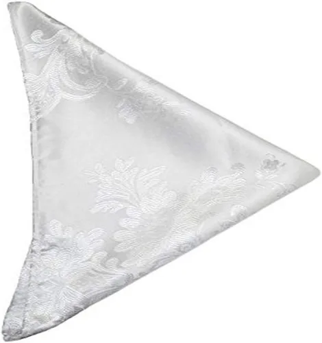 Vista 8 de Violet Linen Majestic Damask - Mantel con diseño de damasco, color beige, 54 x 72 pulgadas, rectangular