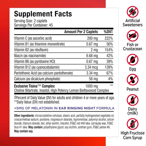 Vista 9 de lipo-flavonoid Plus Ear Salud Suplemento, 1, 1