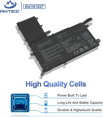 Vista 4 de ANTIEE B41N1827 Batería para portátil Asus ZenBook Flip 15 UM562 UX562 UX562F UX562FA UX562FAC UX562UG UX562IA UX562IQ UM562IA UM562IQ Q507 Q507IQ