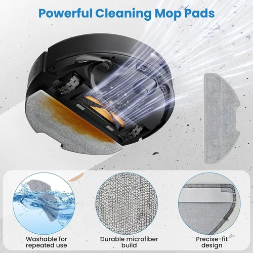 Vista 4 de Paquete de 23 accesorios para Dreame D20 Air Plus Amarillo para Dreame D20 Air Plus
