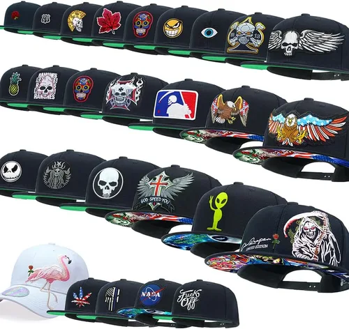 Vista 7 de Gorra Snapback para Hombres y Mujeres Gorra de Béisbol Estilo Papá de Moda