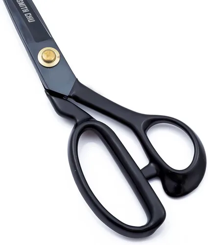 Vista 3 de SMITH CHU Tijeras de costura, tijeras de sastre resistentes para tela, cuero, materias primas, confección, tijeras de tapicería profesionales