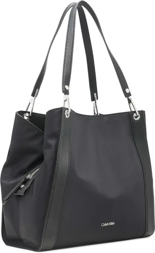 Vista 5 de Calvin Klein Ellie Novelty - Bolso de hombro grande con triple compartimento